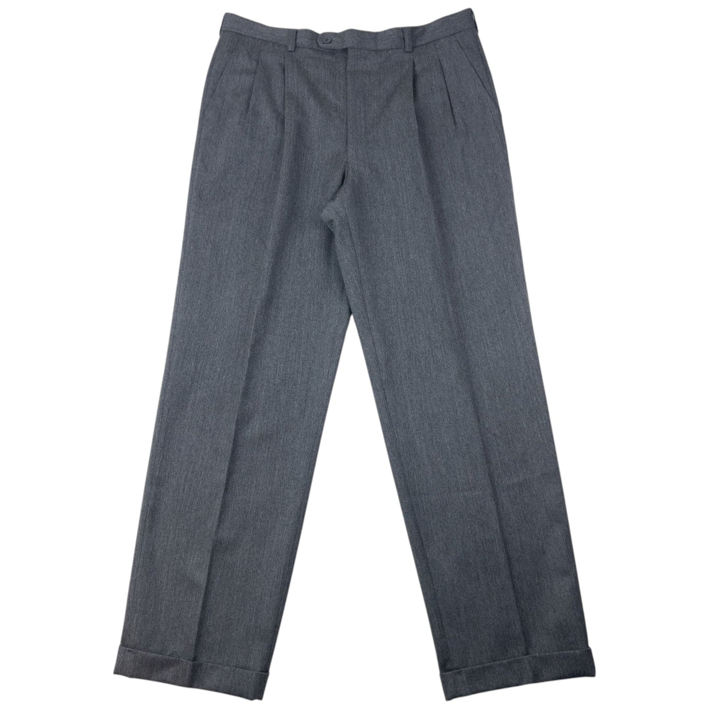 Vintage 80s YSL Yves Saint Laurent Jacket & Trousers Suit Set Size L