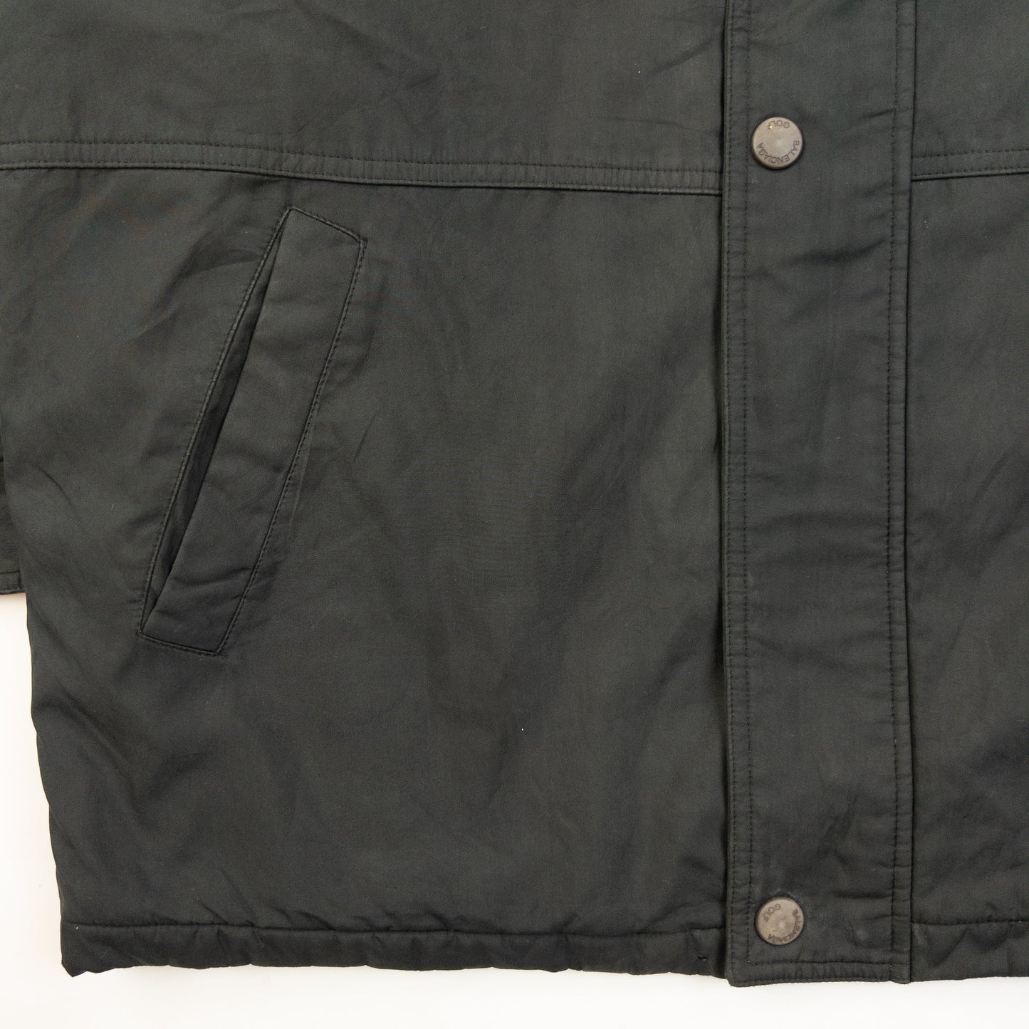 Vintage 90s Balenciaga Fleece Lined Jacket Size S | Small, Black