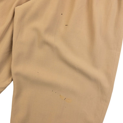 Vintage 90s Issey Miyake Pleated Trousers Size W24 | W24, Beige