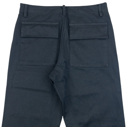 Vintage 90s Yohji Yamamoto D'Urban A.A.R Zip Waist Trousers Size W26 | W26, Black