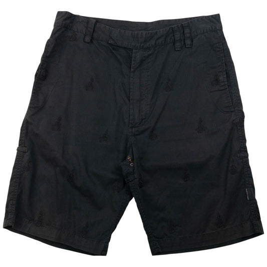 Vintage Maharishi Dragon Embroidered Monogram Shorts Size W32