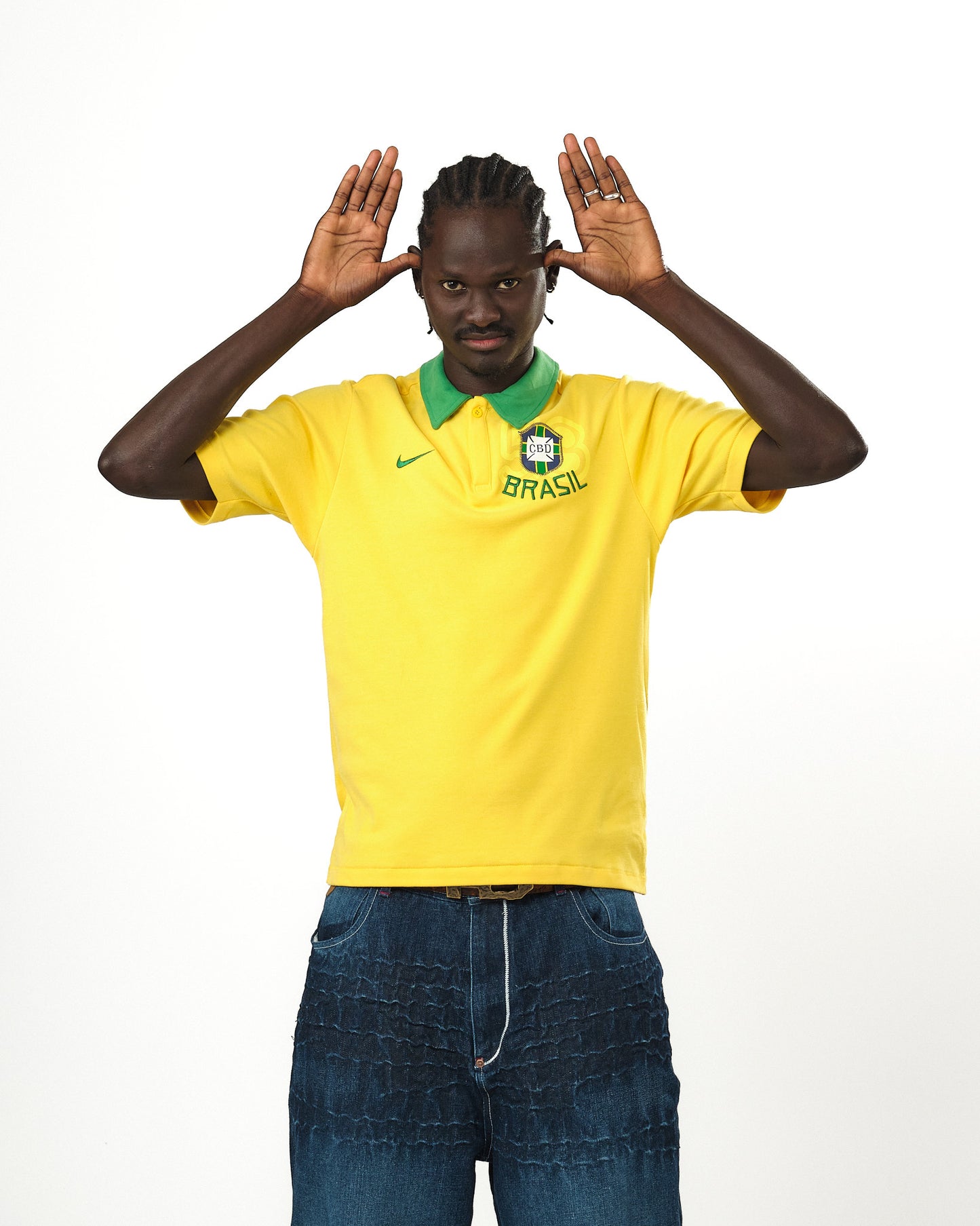 1958 Brasil Nike Re-Issue Polo (M)