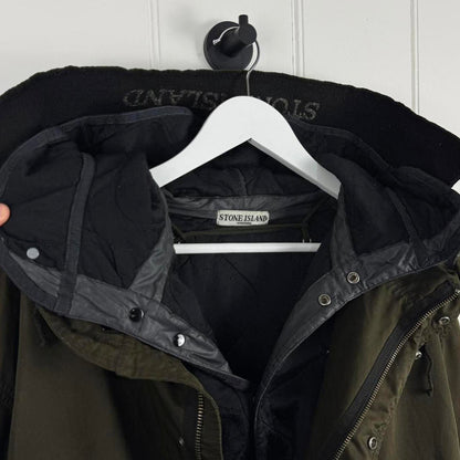 Stone Island Fishtail Parka Olive (XXL) | XXL, Olive