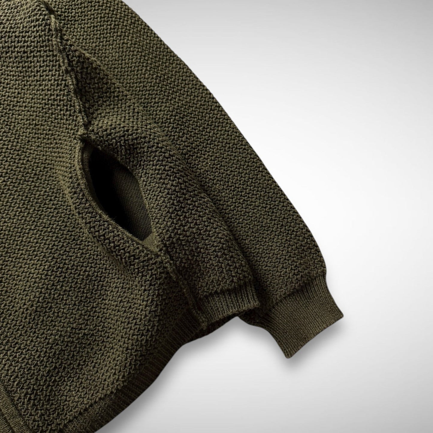 CP Company Army Waffle Knit (2000s)