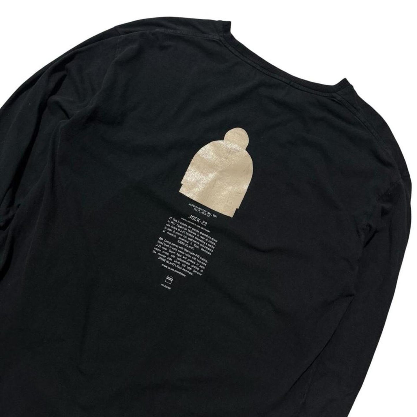 Stone Island Archivo Long Sleeve Top | XL, Black