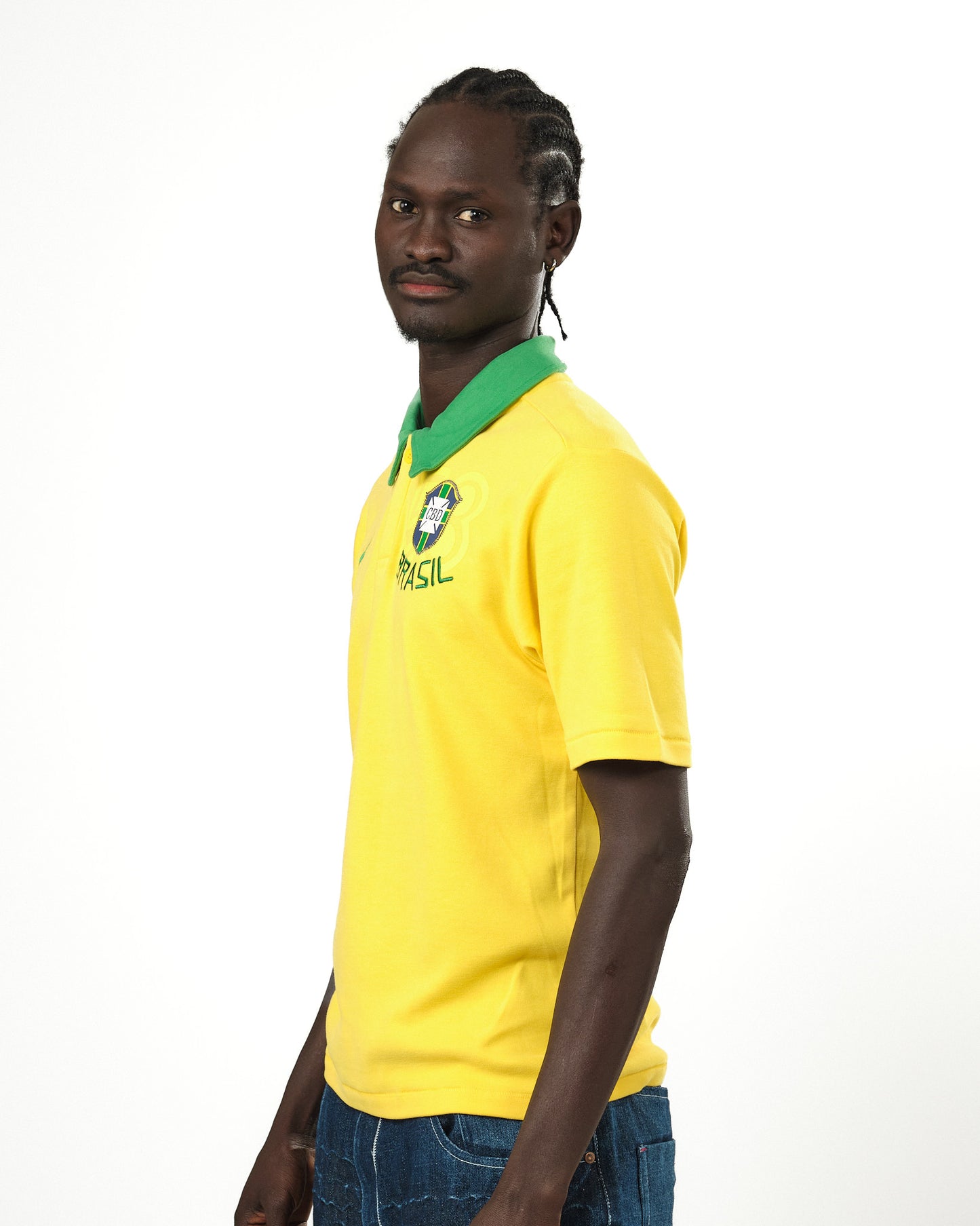 1958 Brasil Nike Re-Issue Polo (M)