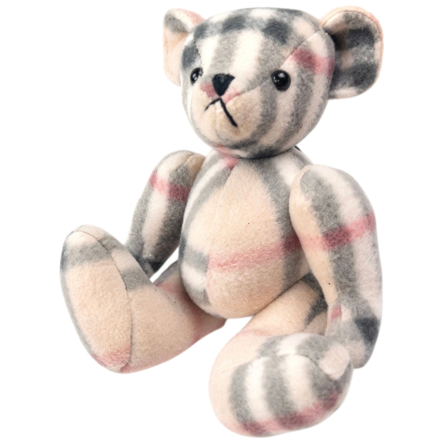 Vintage 2000s Burberry Nova Check Mini Teddy Bear