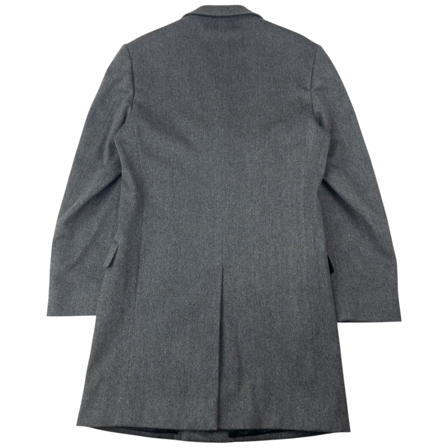 Vintage 90s Gucci Longline Wool Jacket Size M | Medium, Grey