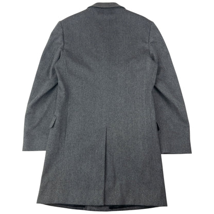 Vintage 90s Gucci Longline Wool Jacket Size M | Medium, Grey