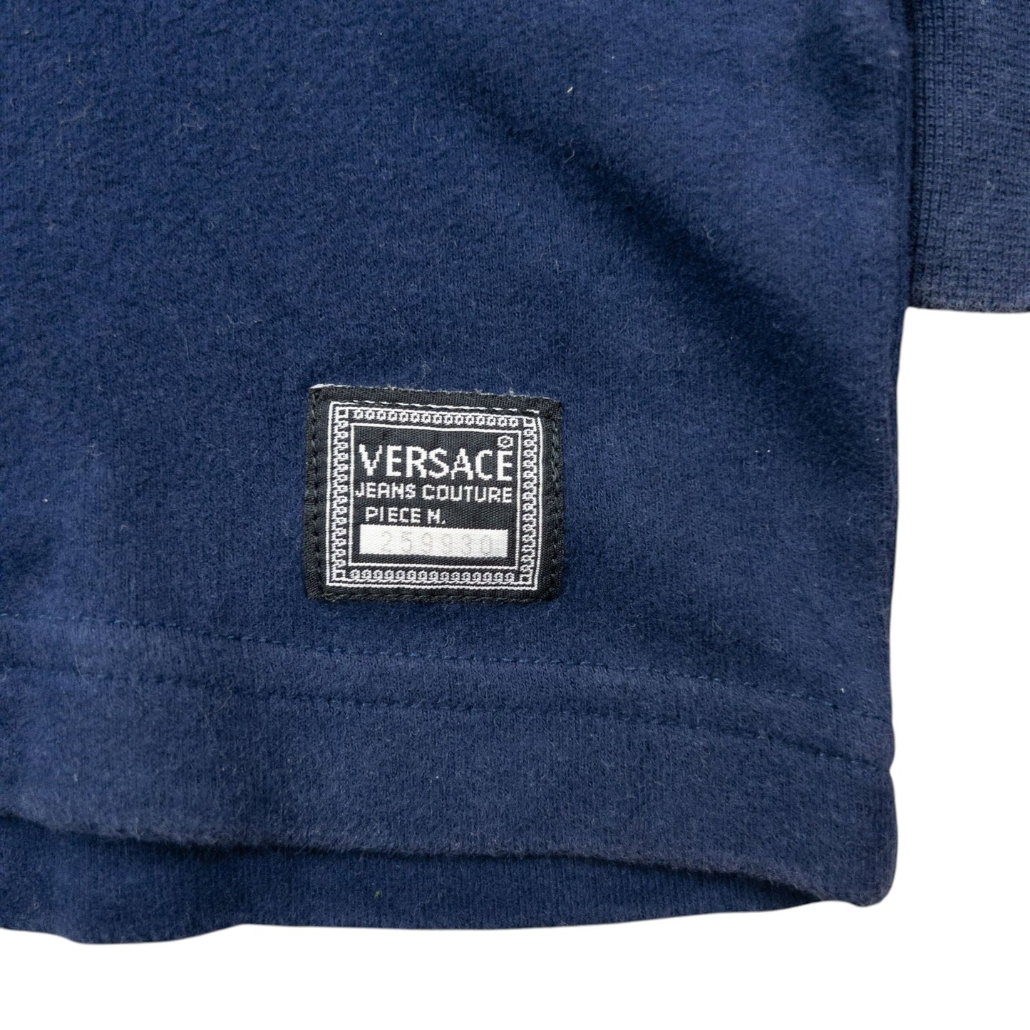 Vintage 2000s Versace Jeans Couture Embroidered Sweatshirt Size S | Small, Navy