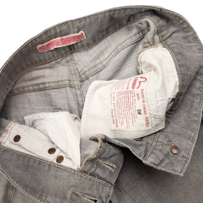 Vintage Evisu Donna Embroidered Japanese Denim Jeans Womens Size W28