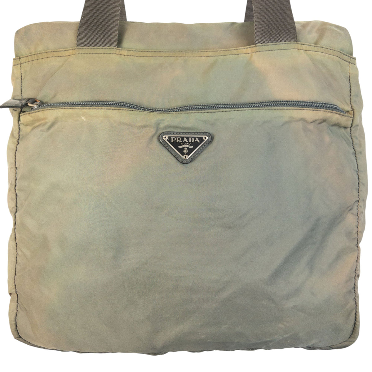 Vintage 2000s Prada Shoulder Bag | O/S, Green