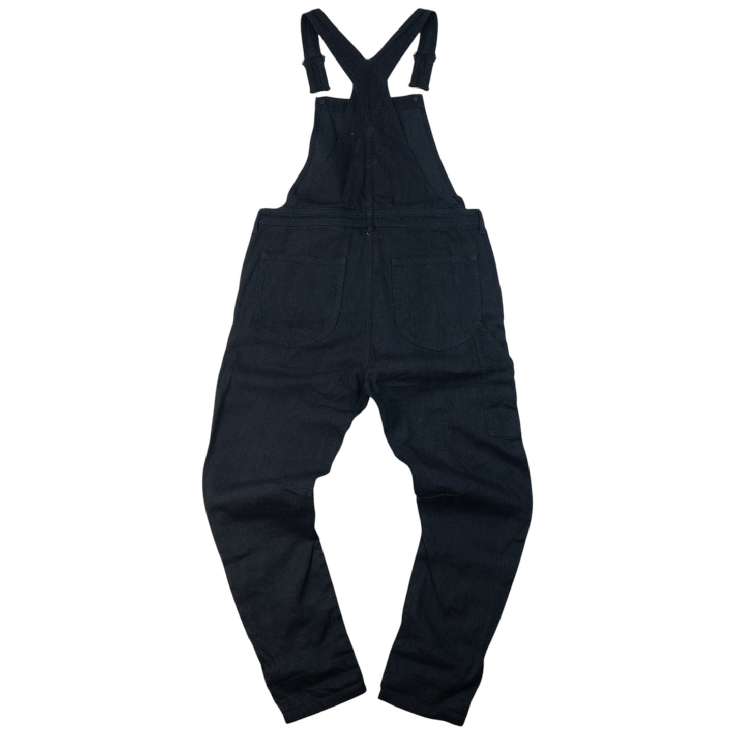 Vintage 2000s Hysteric Glamour Rolling Stones Tour Graphic Dungarees Womens Size M | Medium, Black