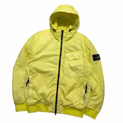 Stone Island Garment Dyed Crinkle Reps Jacket | Small, Yellow