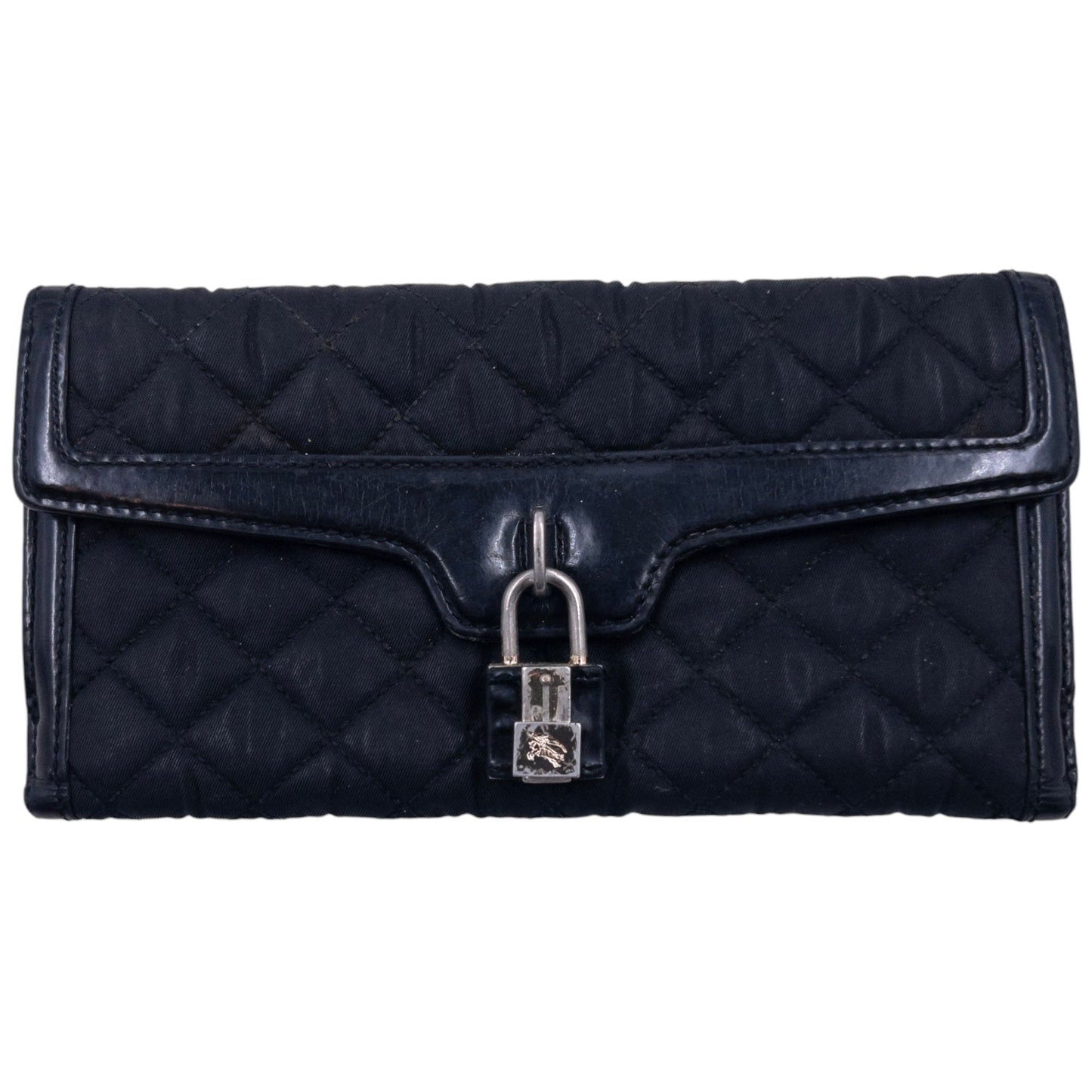 Vintage Burberry Quilted Purse