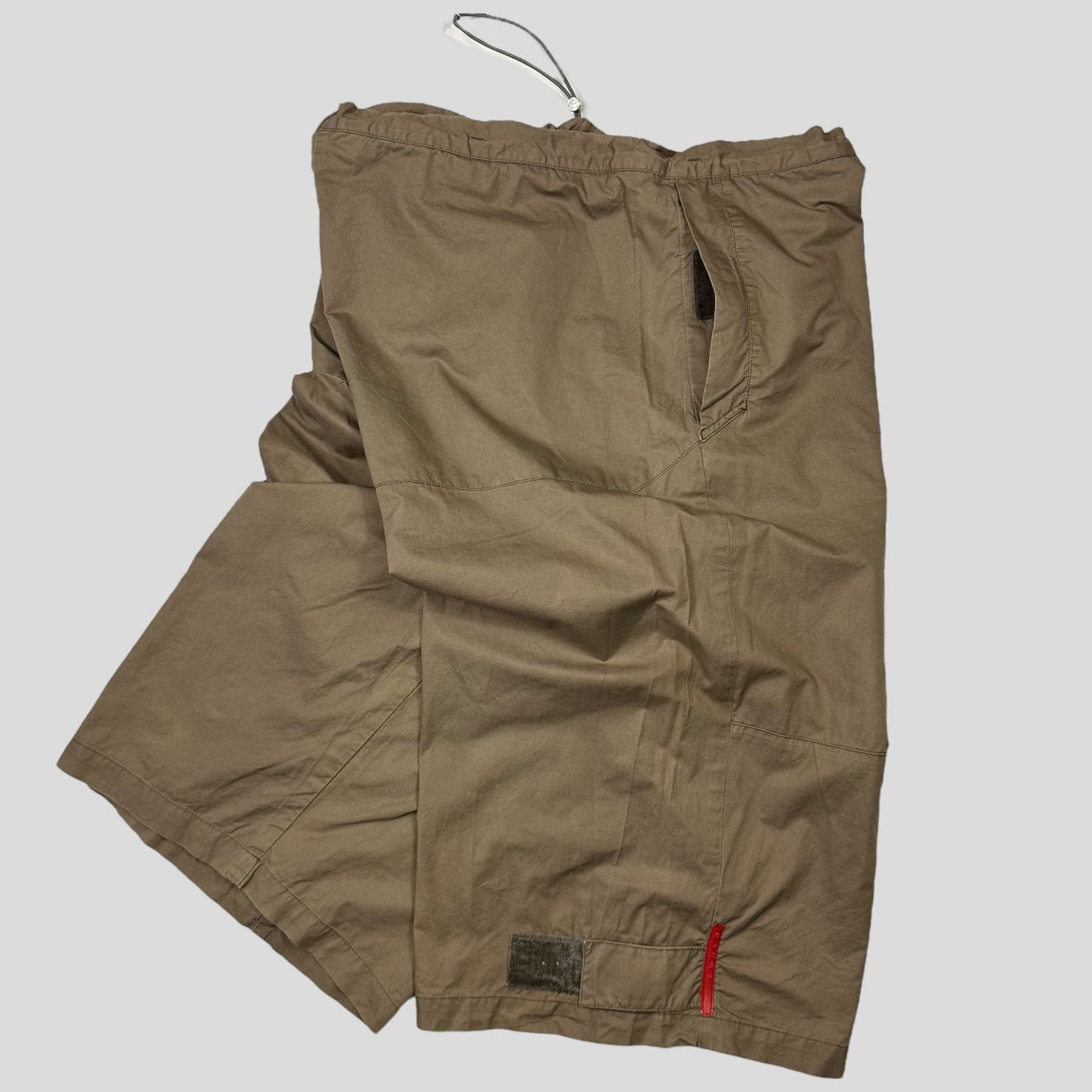 Prada Sport 00’s Technical Cotton Long Shorts - L/XL