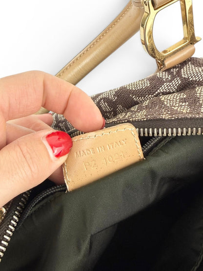 Vintage 2001 Christian Dior Monogram Mini Boston Handbag | O/S, Multicoloured