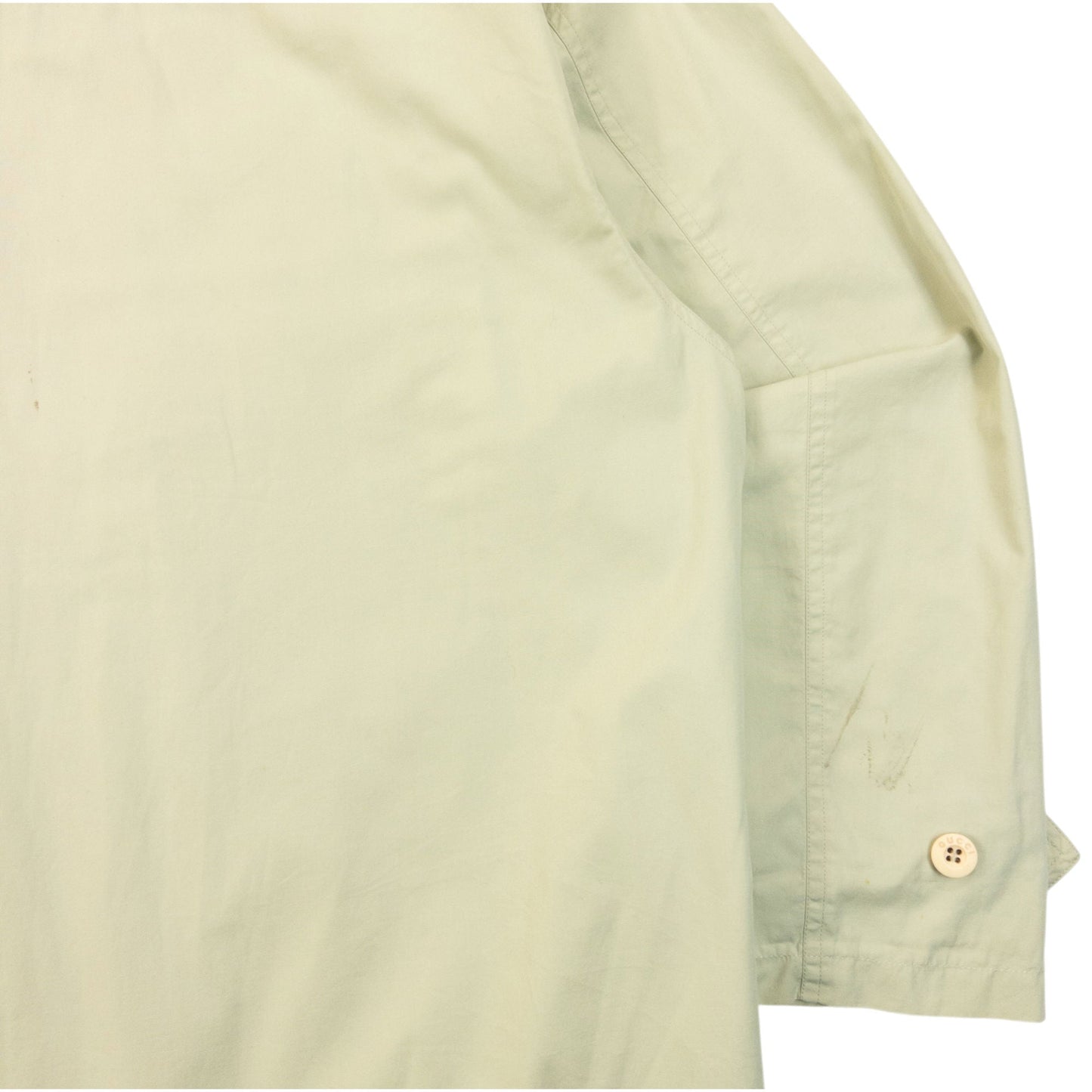 Vintage 80s Gucci Zip Up Jacket Size L | Large, Cream