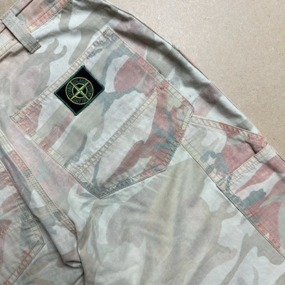 S/S1990 Ripstop Cotton Ice Camo Work Pants