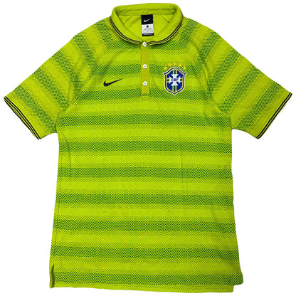 Nike 2014 Brazil Polo In Green ( L )