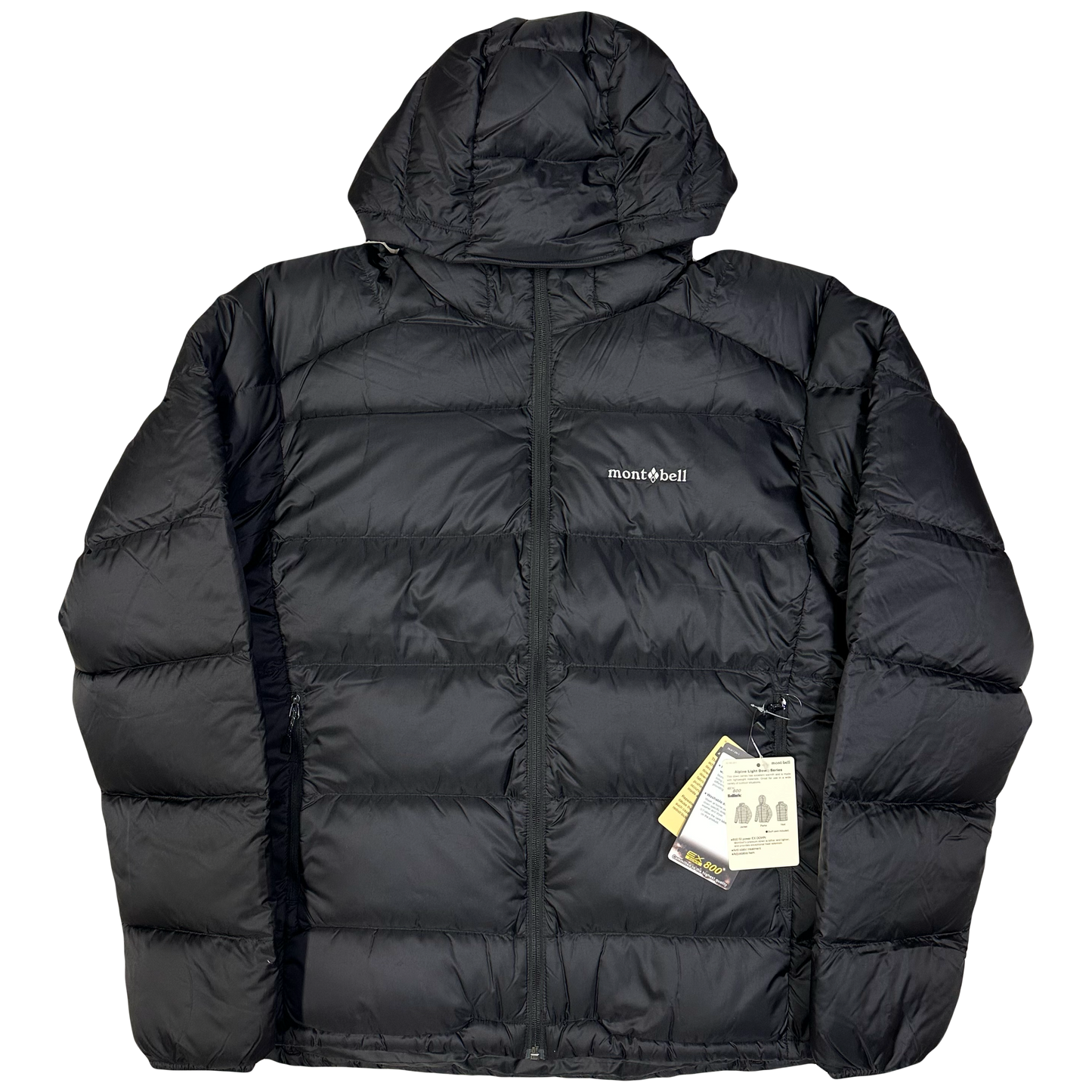 Montbell Light Alpine Down Puffer Jacket In Black ( US/EUR L )