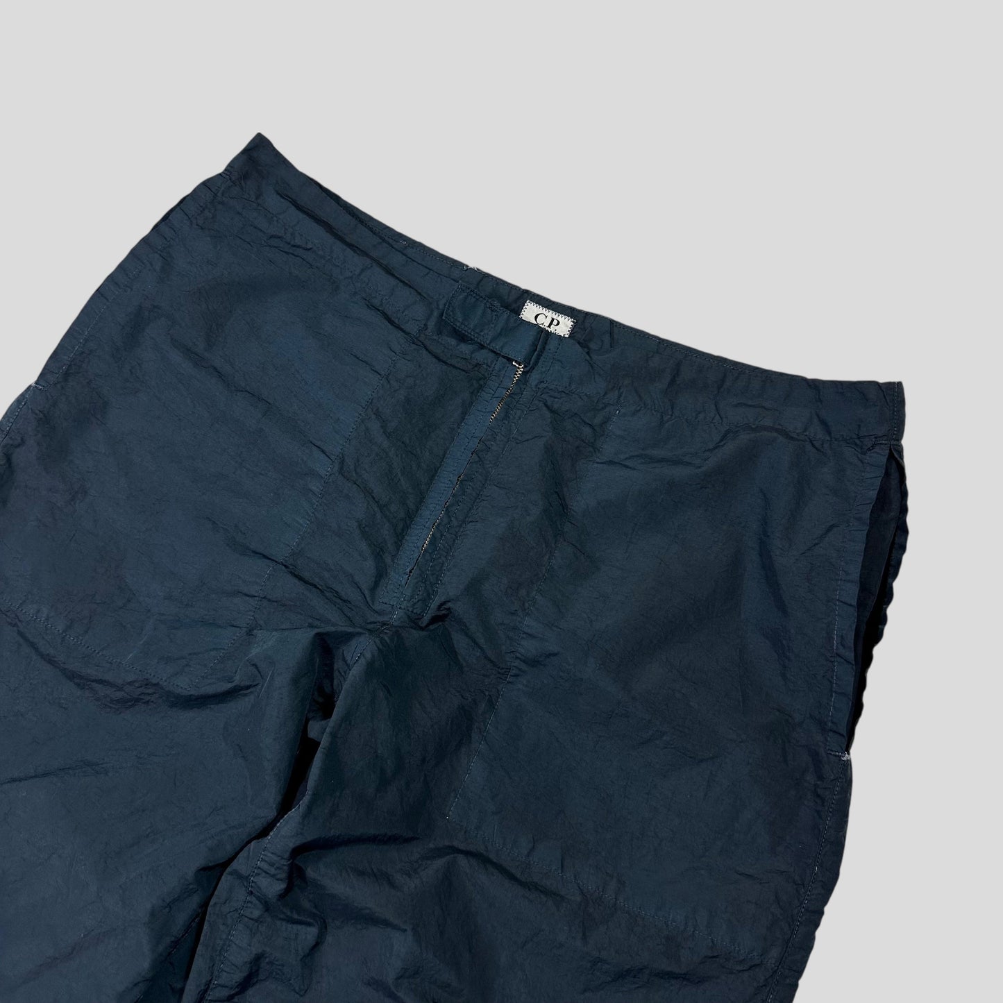 CP Company 2000 Navy Millenium Nylon Technical Trousers - 34 | Default Title, Navy