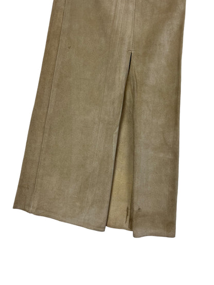 Dolce & Gabbana vintage suede trousers