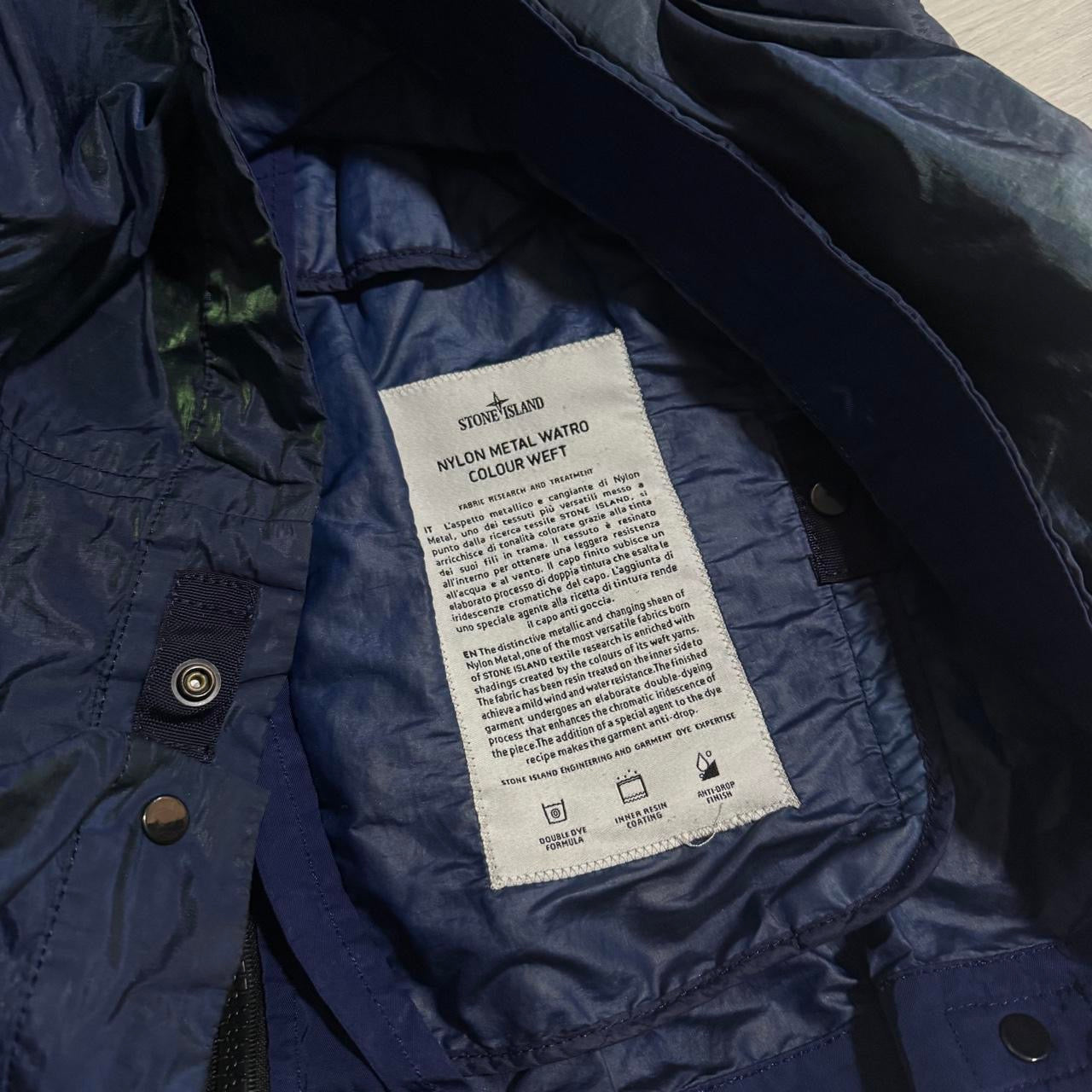 Stone Island Nylon Metal Weft Jacket | Medium, Navy