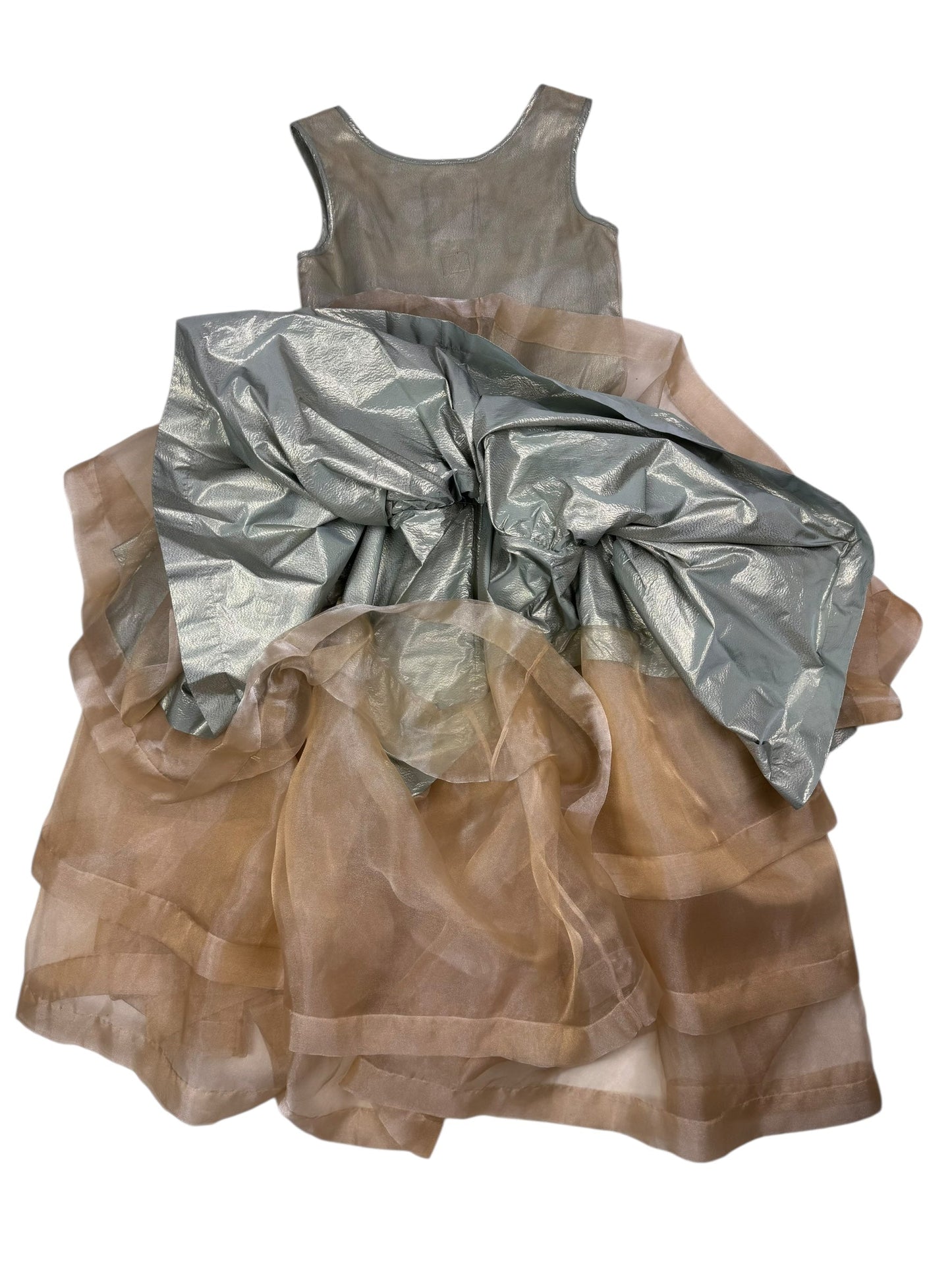 Vivienne Westwood F/W 2012 Queen’s Jubilee Capsule Collection Gold Label lamé organza gown