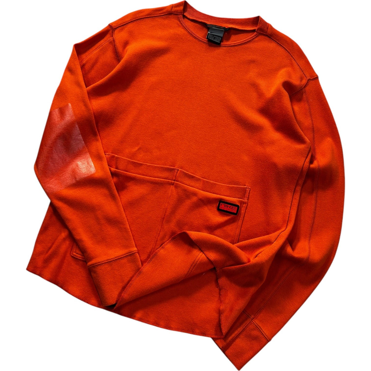 Nike Morse Cord / Urban 2001 Dual Pocket Sweatshirt S | Small, Orange