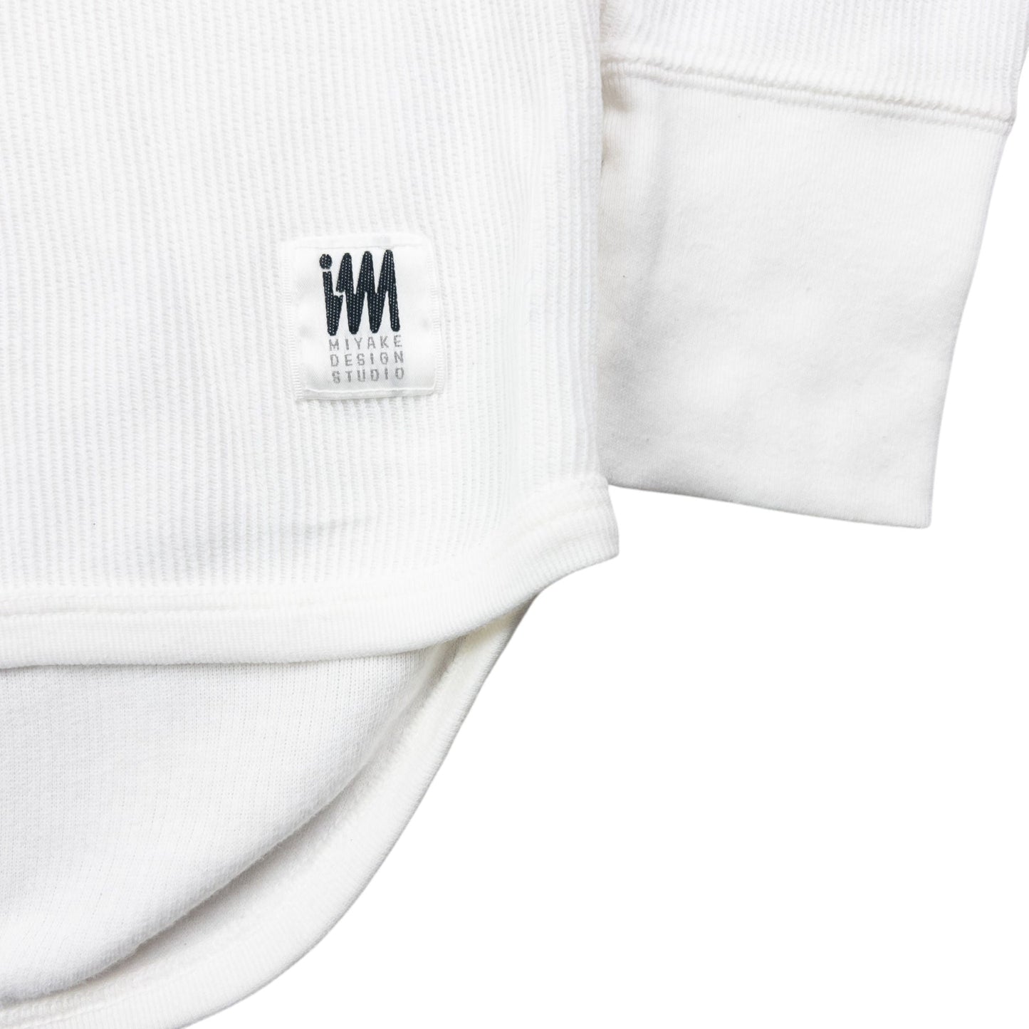 Vintage Issey Miyake Ribbed Long Sleeve T Shirt Size XS