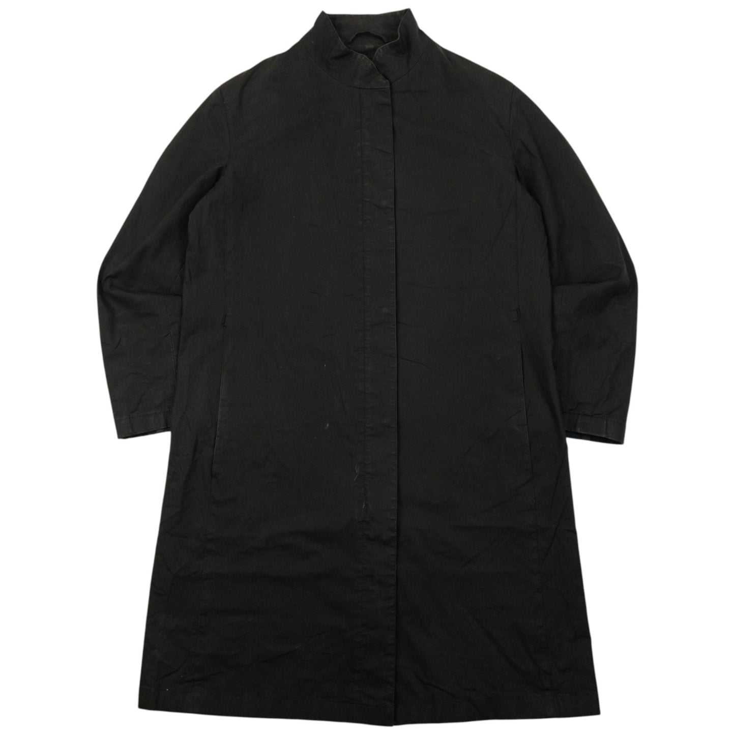 Vintage 90s Gucci By Tom Ford Zip Up Rain Jacket Womens Size L | Large, Black