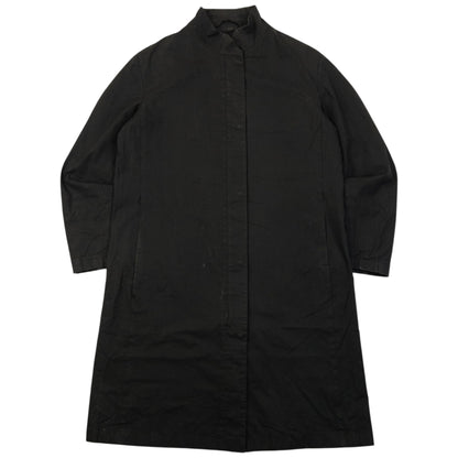 Vintage 90s Gucci By Tom Ford Zip Up Rain Jacket Womens Size L | Large, Black
