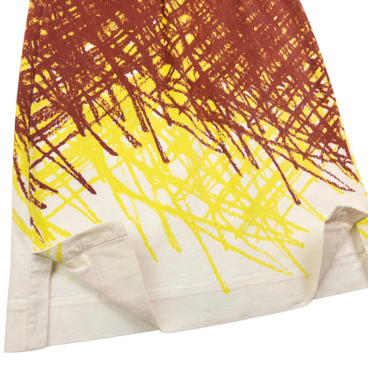 Vintage Issey Miyake Me Scribble Print Skirt Womens Size W30