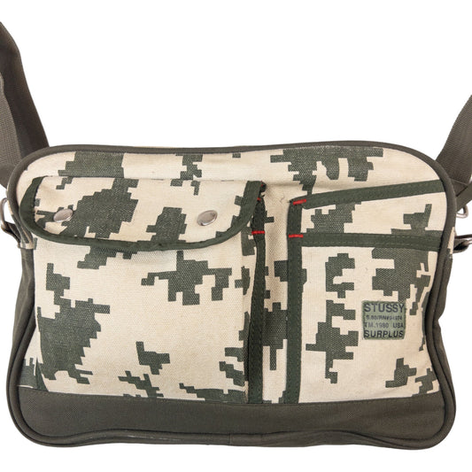 Vintage Stussy Digital Camo Crossbody Bag