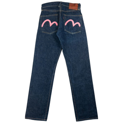 Vintage Evisu Double Gull Japanese Denim Jeans Size W25