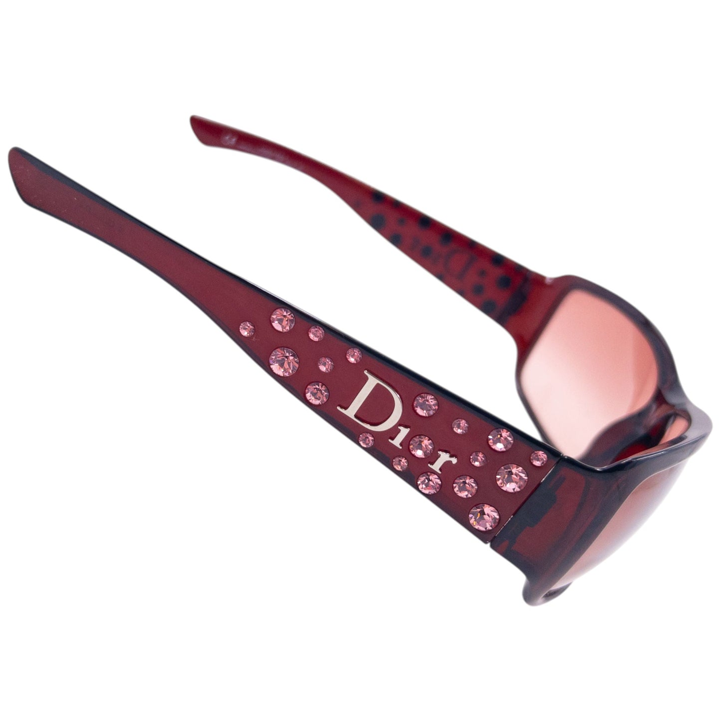Vintage 2000s Dior By John Galliano Diamanté Jewel Sunglasses | O/S, Multicoloured