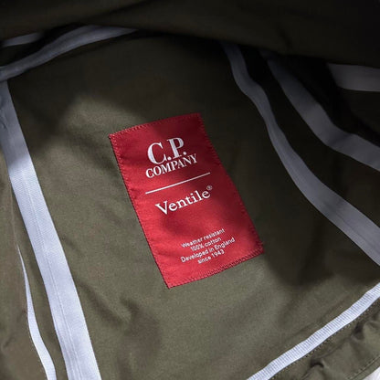 CP Company Khaki Ventile Goggle Jacket