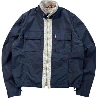Armani Jeans 00’s Multipocket Convertible Jacket L | Large, Cream