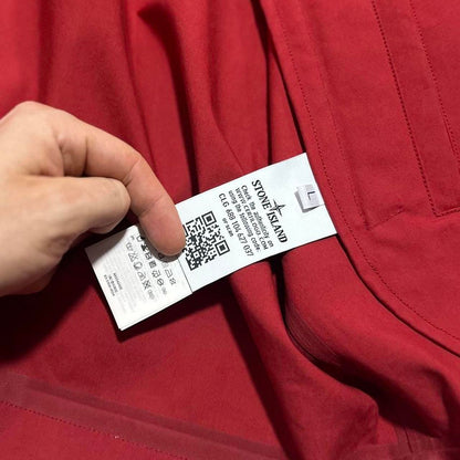 Stone Island Red Ghost Repellant Jacket