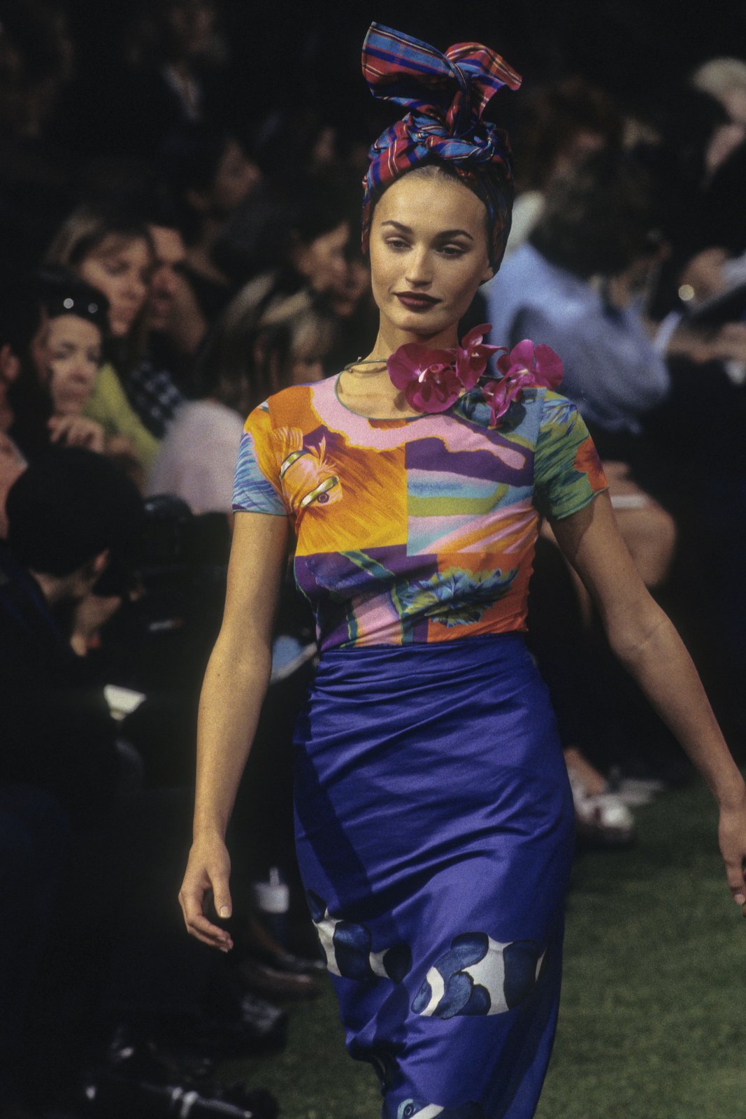 Kenzo S/S 1996 sheer dress