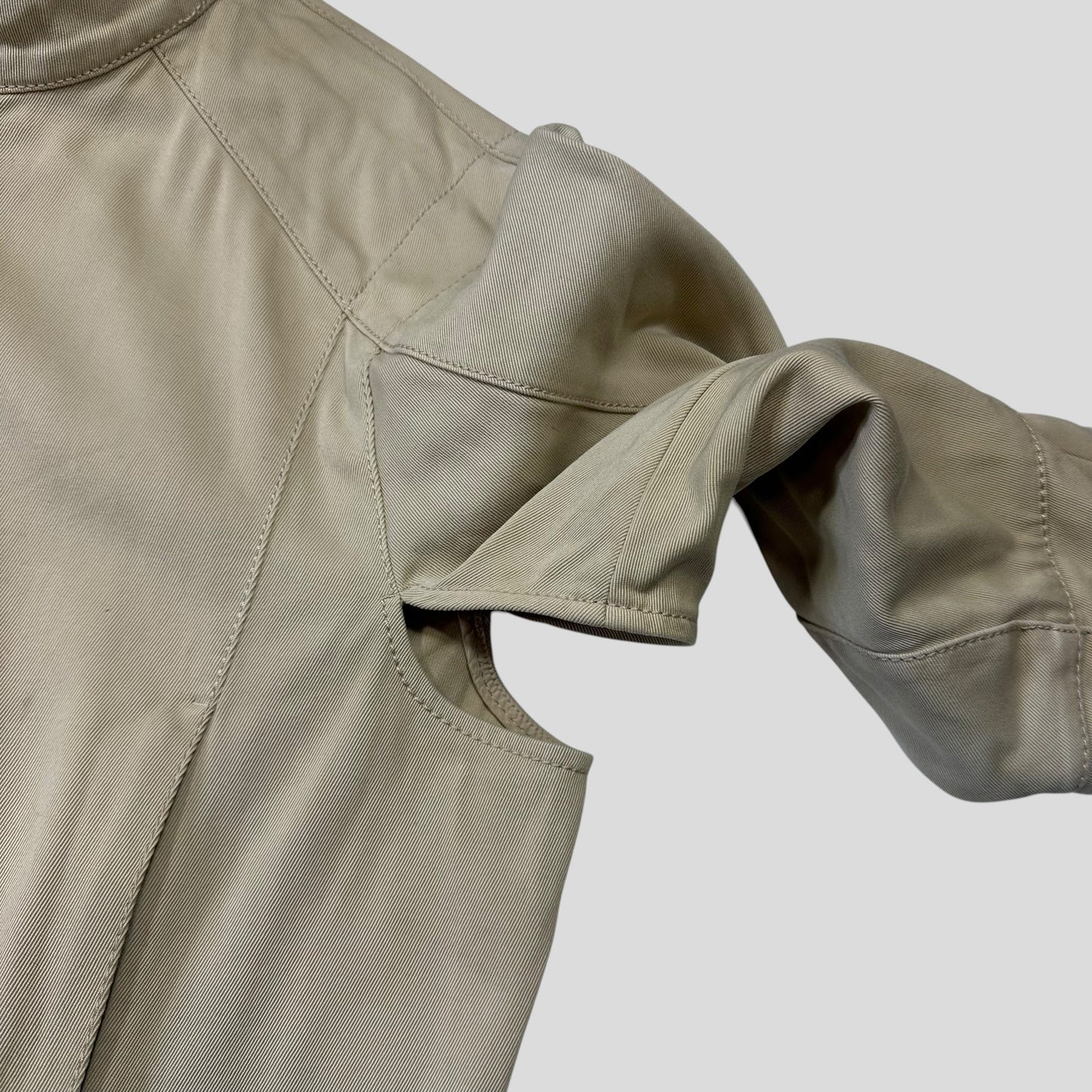 Prada Sport SS01 Articulated Cotton Reinforced Moto Jacket - M/L | Default Title, Multicoloured