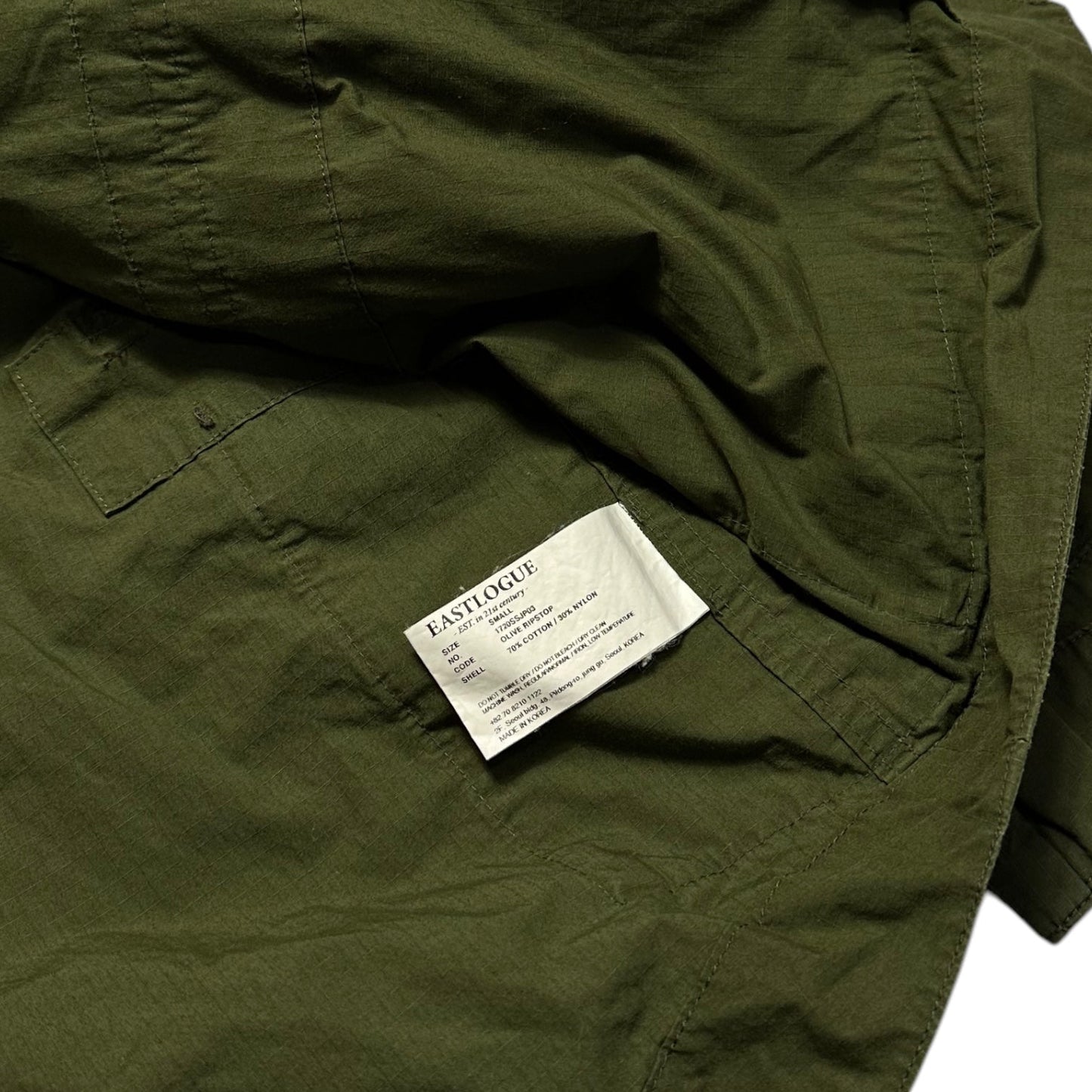 Eastlouge M70 Khaki Mask Parka Jacket