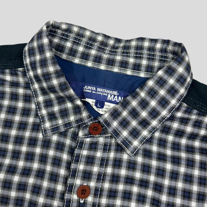 Junya Watanabe MAN 2019 Shadow Plaid Cargo Shirt - M/L