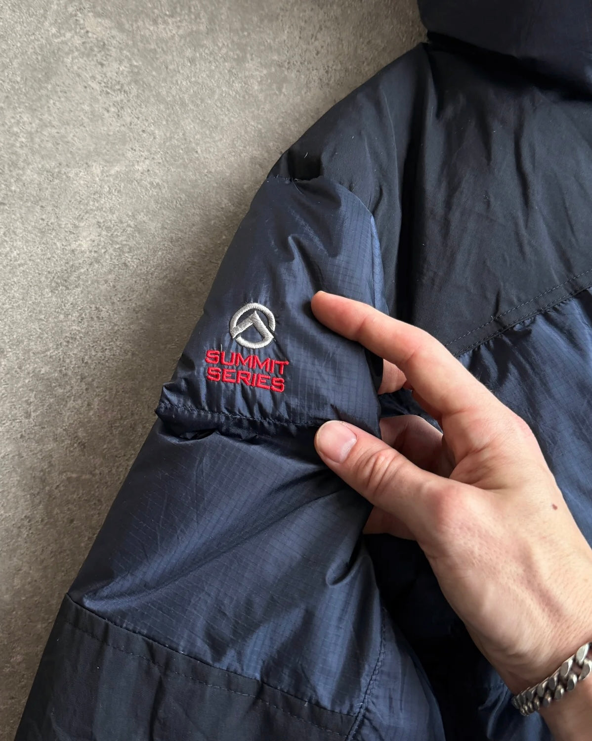 The North Face Baltoro 700 down fill windstopper puffer jacket (M) | Medium, Red