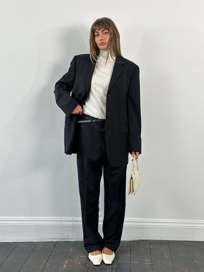 Yves Saint Laurent Pour Homme Pure Wool Single Breasted Breasted Suit - 42R/W34