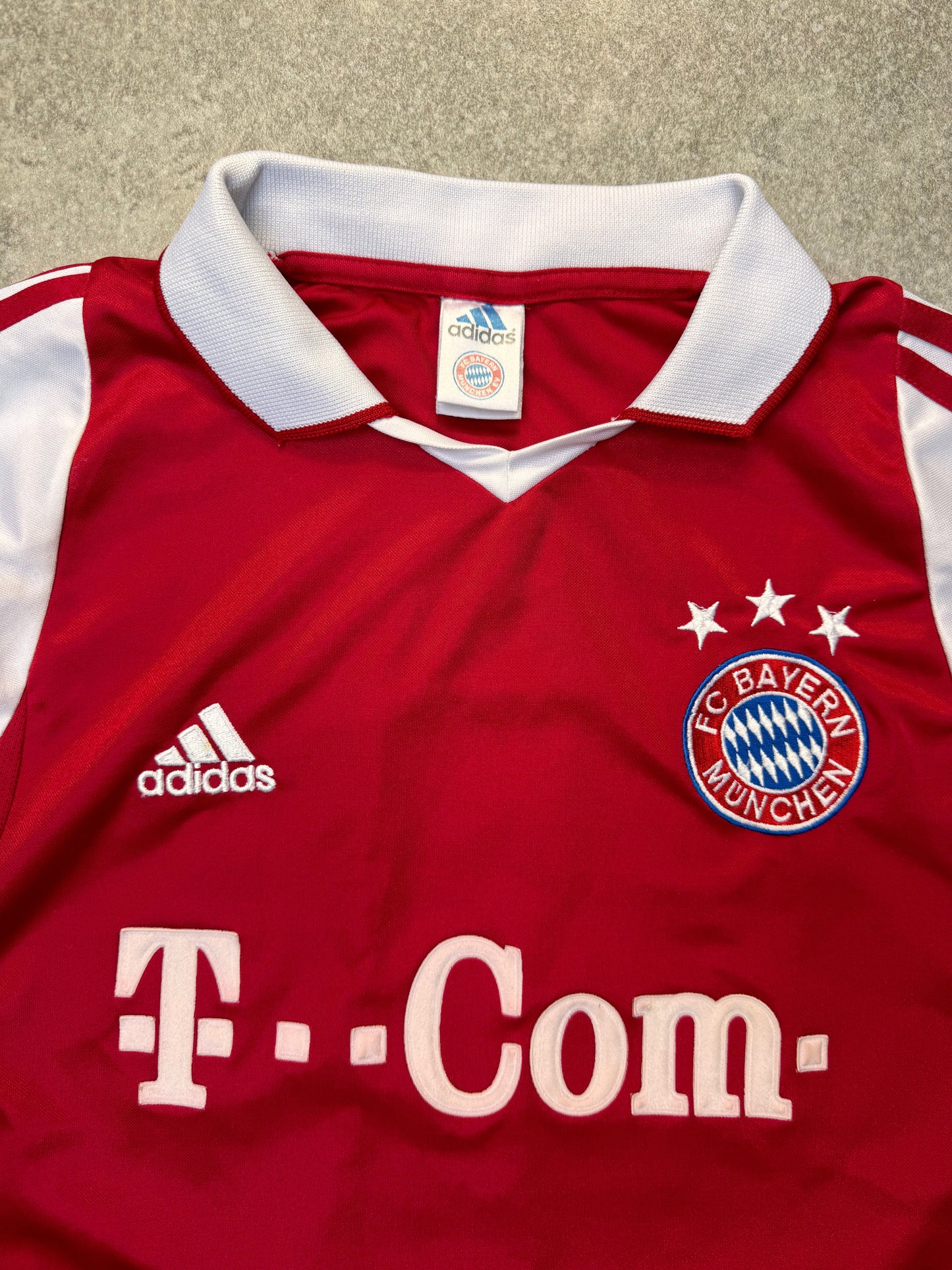 2004-2005 Adidas Bayern Munich 'Makaay' Home Football Shirt