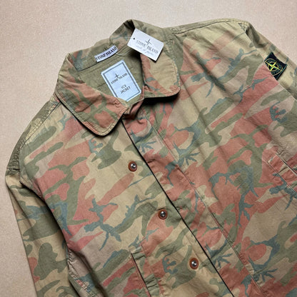 S/S 1990 Tiger Orange Ice Camouflage Jacket Bomber Jacket