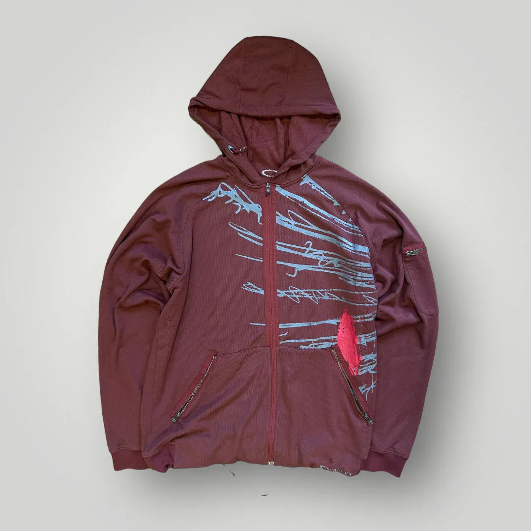 Oakley Software 2000’s Technical Zip Up Hoodie L
