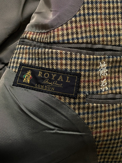 Loyal London x Loro Piana 1990s Pure Wool Check Blazer - 36R/S